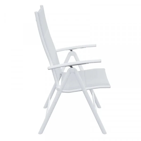 Chaise avec accoudoirs Orion Gama II Blanc - NATERIAL - :100157959