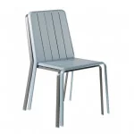 Chaise de jardin aluminium Idaho Bleu - NATERIAL - :100158097