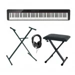 Piano Numérique Portable Noir & Stand Banquette & Casque - CASIO - PX-S1100 