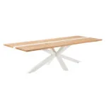 Table de jardin Lagos avec fauteuils 8 places - NATERIAL - :100158163