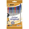 10 STYLOS BILLE CRISTAL ASSORT