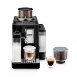 Machine à espresso full automatique avec mousseur de lait Rivelia Onyx Black - DELONGHI - EXAM440.55.B