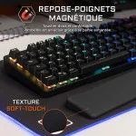 Clavier PC mécanique gaming Keyz-Rubidium Azerty Noir - THE G-LAB - BS_KEYZ_RUBIDIM_FR