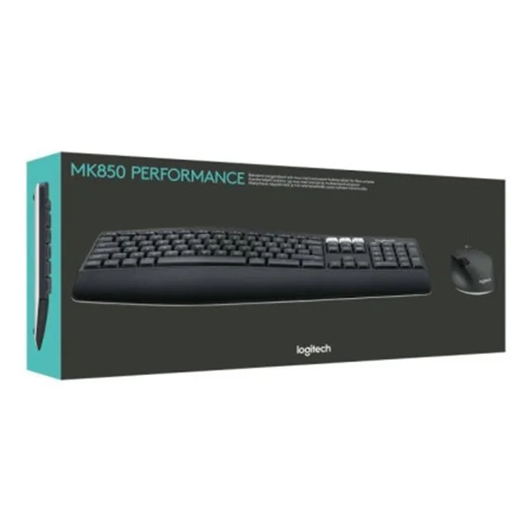 Clavier et souris PC sans fil Mk850 Performance Noir - LOGITECH - CLA_LOG_MK850