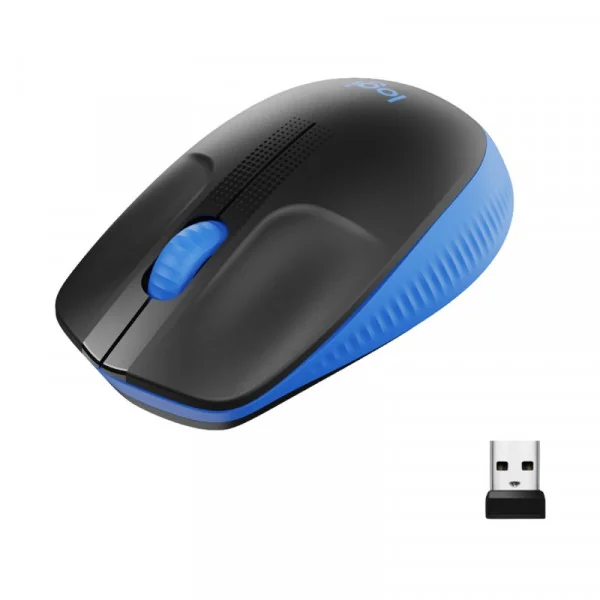 Souris sans fil M190 Full-size 1000Dpi Noir/Bleu - LOGITECH - SOU_LOG_M190_BLEU