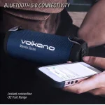 Enceintes nomade Bluetooth Mamba series 8W Bleu - VOLKANO - VOL_VK_3202_BL