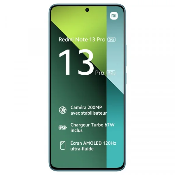 Smartphone Redmi Note 13 Pro 8/256Go Vert - XIAOMI - GSM_XI_NOTE13P256V