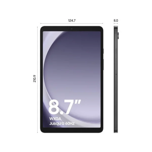 Tablette Galaxy Tab A9 4/64Go Gris graphite - SAMSUNG - TAB_SAM_X115NZAA