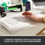 Clavier sans fil Signature K650 ergonomique Blanc - LOGITECH - CLA_LOG_K650_WH