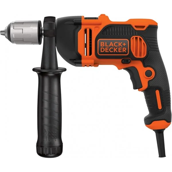 Perceuse à percussion filaire BLACK + DECKER Beh850k-qs, 850 W