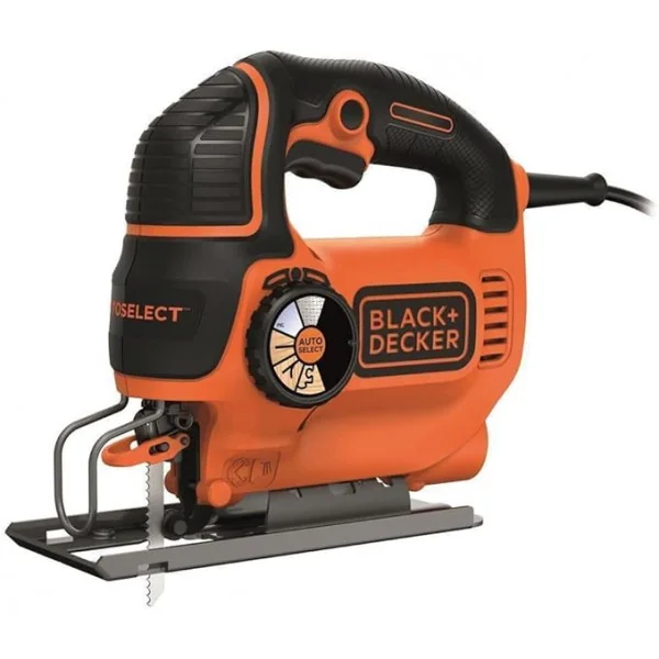 Scie sauteuse pendulaire filaire BLACK + DECKER Ks801se 550 W