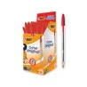 Stylo à bille Cristal pointe moyenne Rouge - BIC - R55130