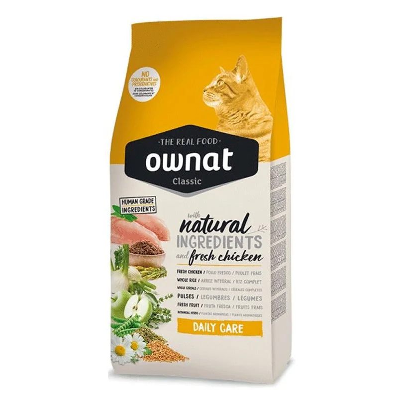 Croquette pour Chats adultes Daily Care poulet 4Kg - OWNAT - OCFADP174