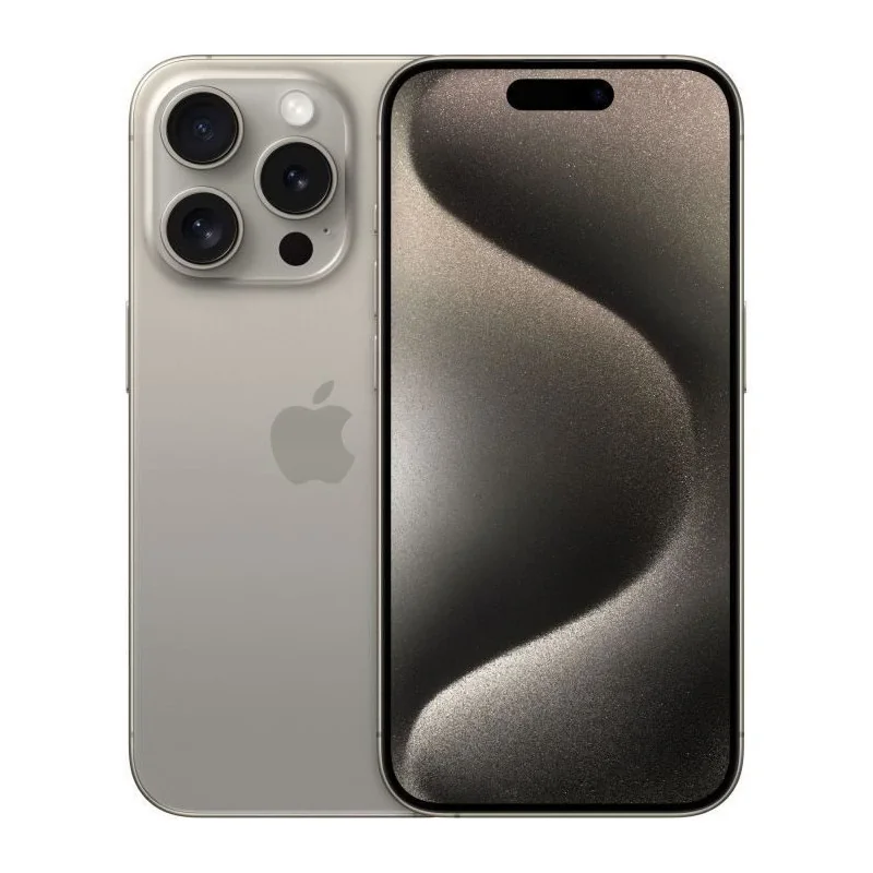 iPhone 15 Pro 128Go Natural Titanium - APPLE - IPHONE15LA