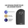 Souris sans fil Pebble Mouse 2 M350s Graphite - LOGITECH - SOU_LOG_M350S