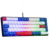 Clavier Gaming RGB/Filaire Keyz Hydrogen BWR noir - THE G-LAB - BS_KEYZ_HYDRO_BWR