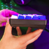 Clavier Gaming RGB/Filaire Keyz Hydrogen BWR noir - THE G-LAB - BS_KEYZ_HYDRO_BWR