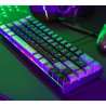 Clavier Gaming RGB/Filaire Keyz Hydrogen BWR noir - THE G-LAB - BS_KEYZ_HYDROGEN_W