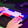 Clavier Gaming RGB/Filaire Keyz Hydrogen BWR Noir - THE G-LAB - BS_KEYZ_HYDROGEN_F