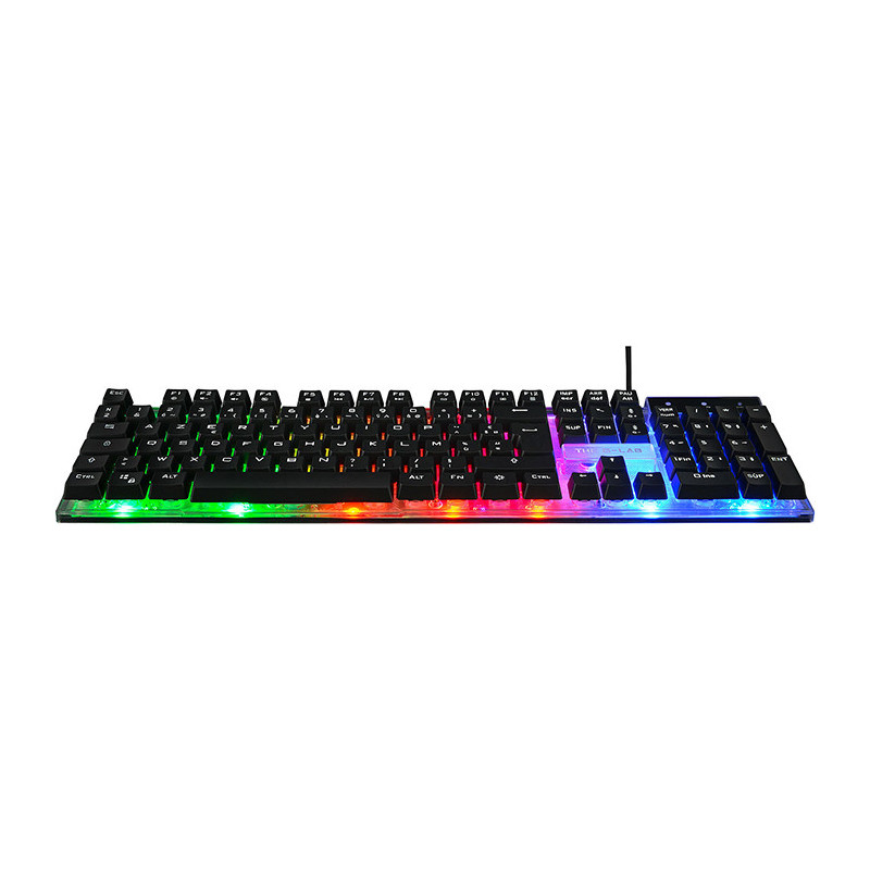 Pack Clavier/Souris/Tapis gaming Combo Yttrium noir - THE G-LAB - BS_COMBO_YTTRIUM