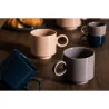 Coffret 4 tasses Anne 10cL Bleu - SECRET DE GOURMET - 36609073