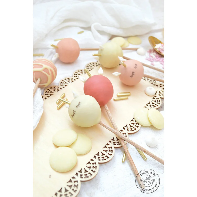 Moule cake pops en silicone 3cm - SCRAPCOOKING - 36908008