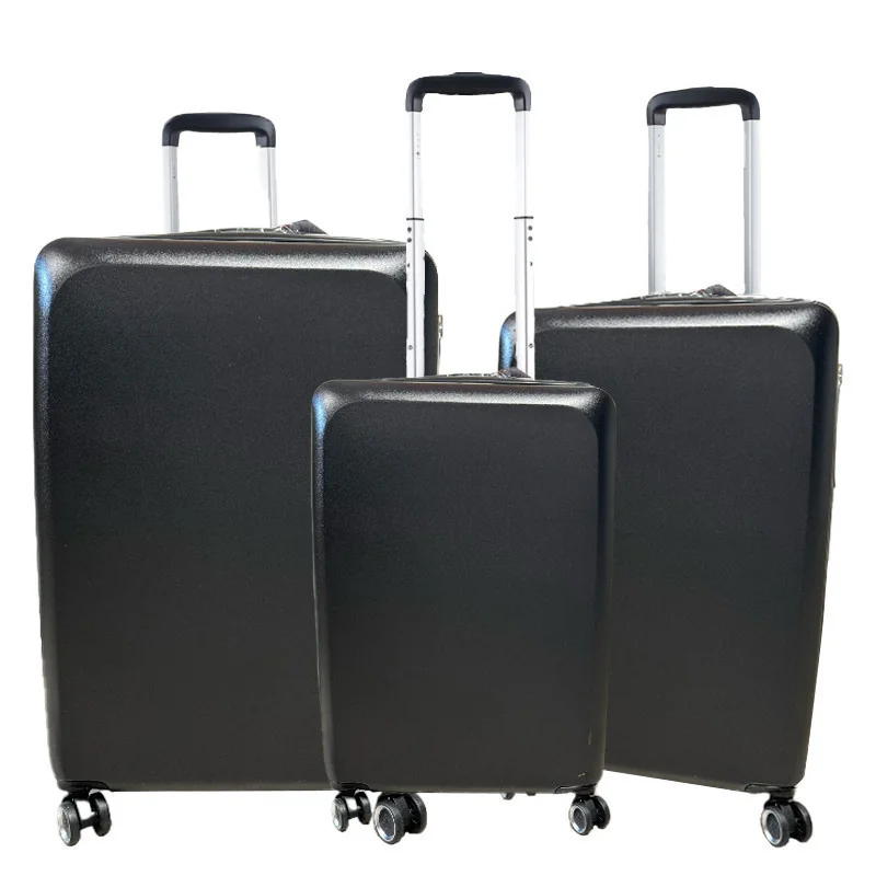 Valise noire basique Trolley 77 cm