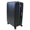 Valise noire basique Trolley 77 cm