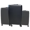 Valise noire basique Trolley 77 cm