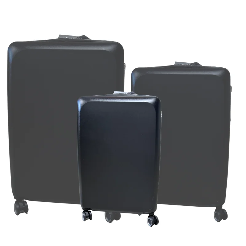 Valise noire basique Trolley 55 cm