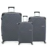 Valise grise Trolley 77 cm