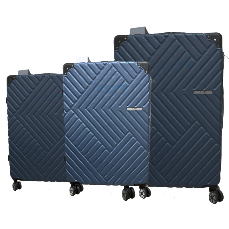 Valise bleue Trolley 67 cm