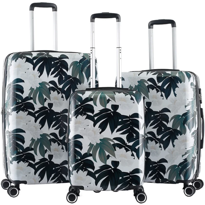 Valise fleurs A 77 cm