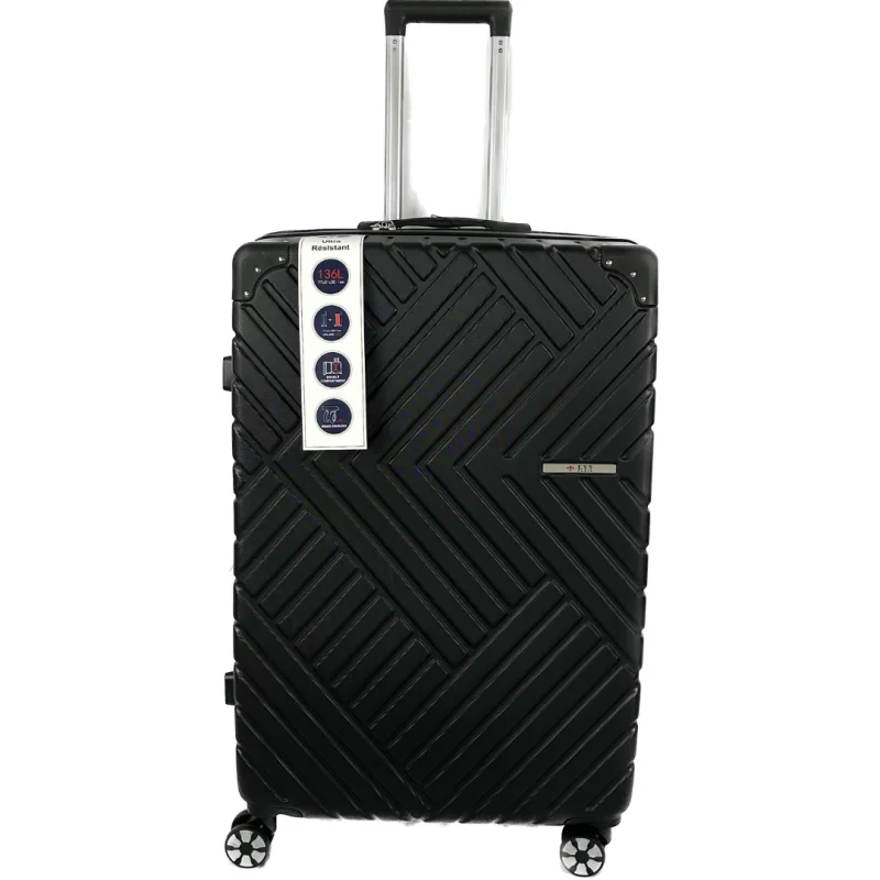 Valise noire Trolley 77 cm