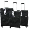 Valise noire Trolley 67 cm