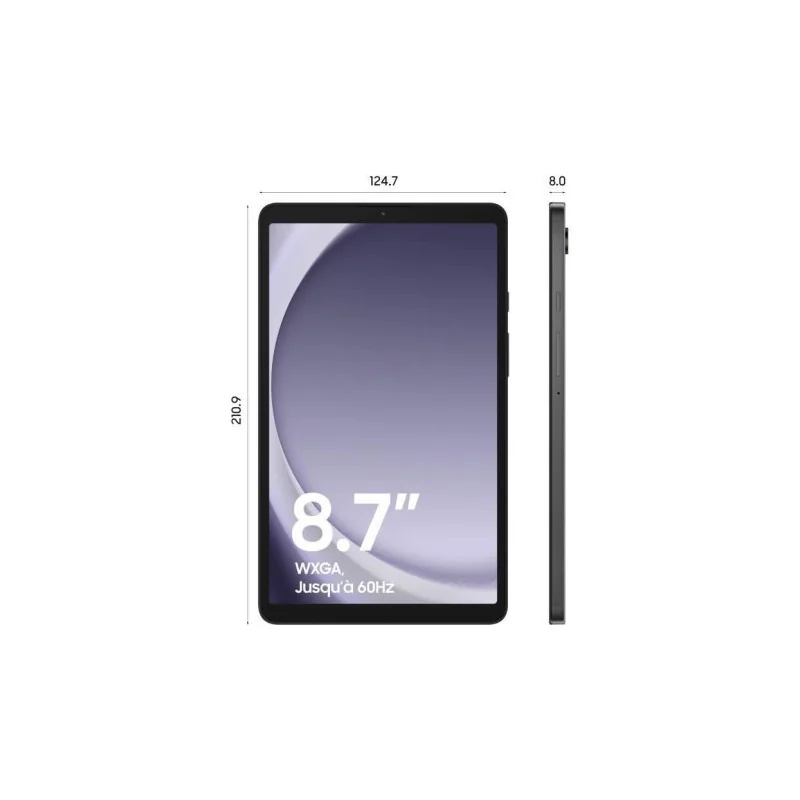 Tablette Galaxy Tab A9 4/64Go Gris graphite - SAMSUNG - TAB_SAM_X115NZAA