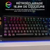 Clavier PC mécanique gaming Keyz-Rubidium Azerty Noir - THE G-LAB - BS_KEYZ_RUBIDIM_FR