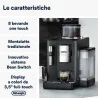 Machine à café espresso Rivelia Onyx black - DELONGHI - EXAM440.35.B