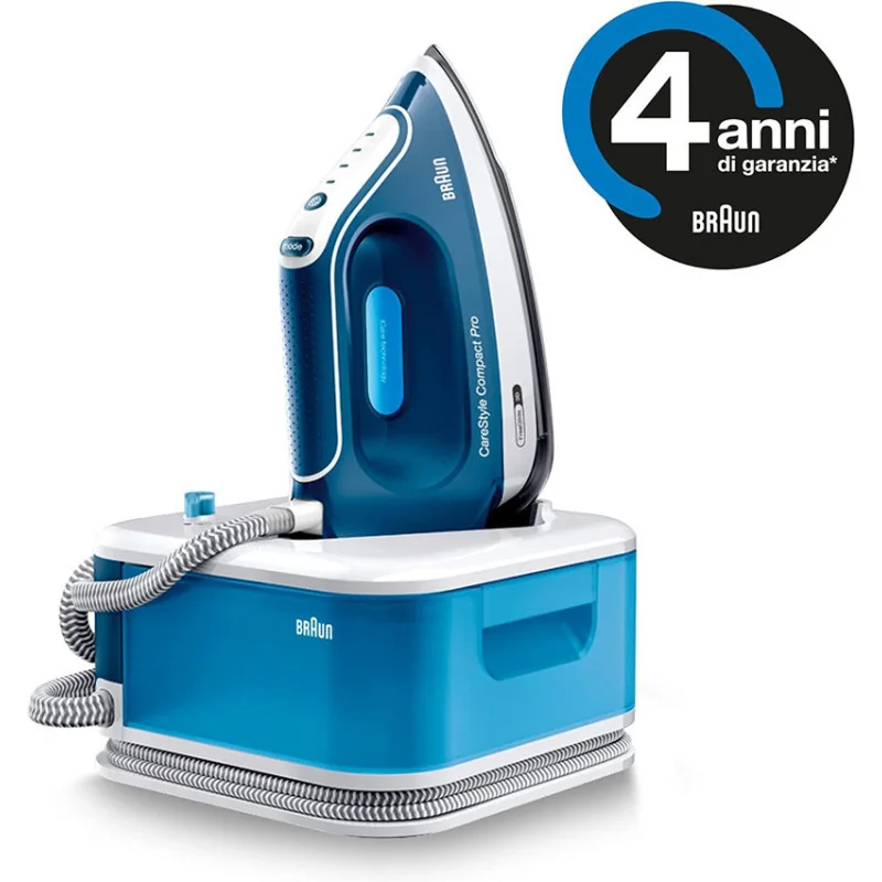 Centrale vapeur CareStyle CompactPro 2400W Bleu - BRAUN - IS2565BL