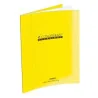 CAHIER AGRAFE 170x220 48P 90G SEYES POLYPRO JAUNE