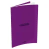 CAHIER AGRAFE 170x220 48P 90G SEYES POLYPRO VIOLET