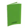 CAHIER AGRAFE 170x220 96P 90G SEYES POLYPRO VERT