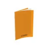 CAHIER AGRAFE 240x320 96P 90G SEYES POLYPRO ORANGE