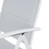 Fauteuil de jardin aluminium Orion