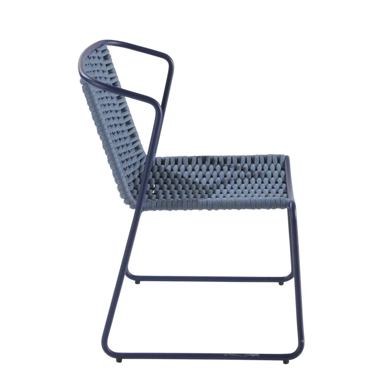 Fauteuil de jardin aluminium Livia