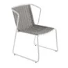 Fauteuil de jardin aluminium Livia