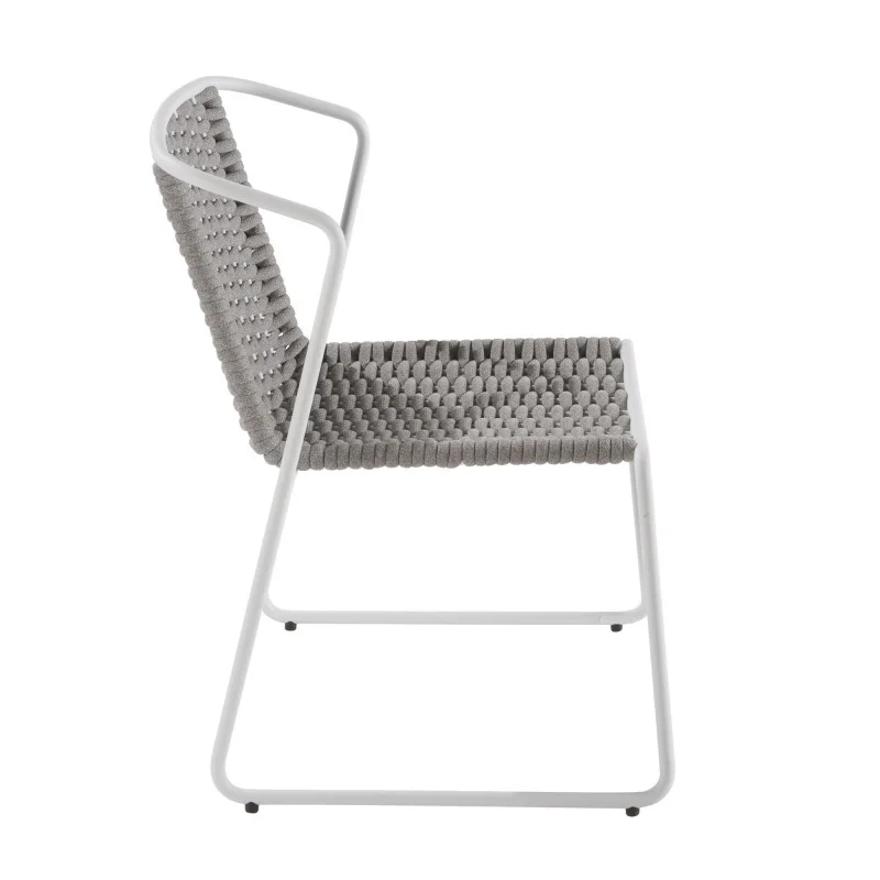 Fauteuil de jardin aluminium Livia