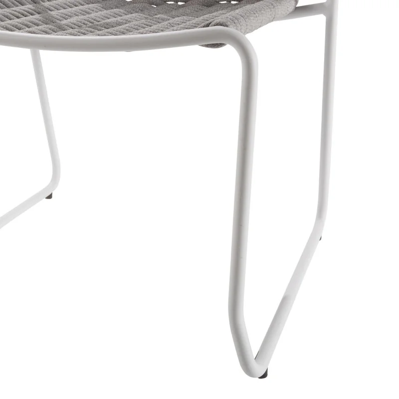 Fauteuil de jardin aluminium Livia