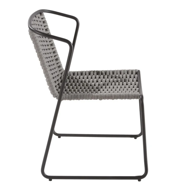 Fauteuil de jardin aluminium Livia