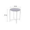 Table d'appoint verre Mobis